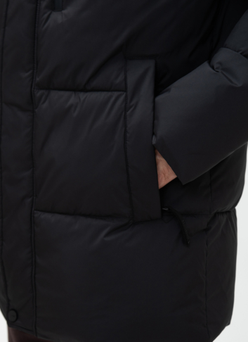 Мужской пуховик с капюшоном 