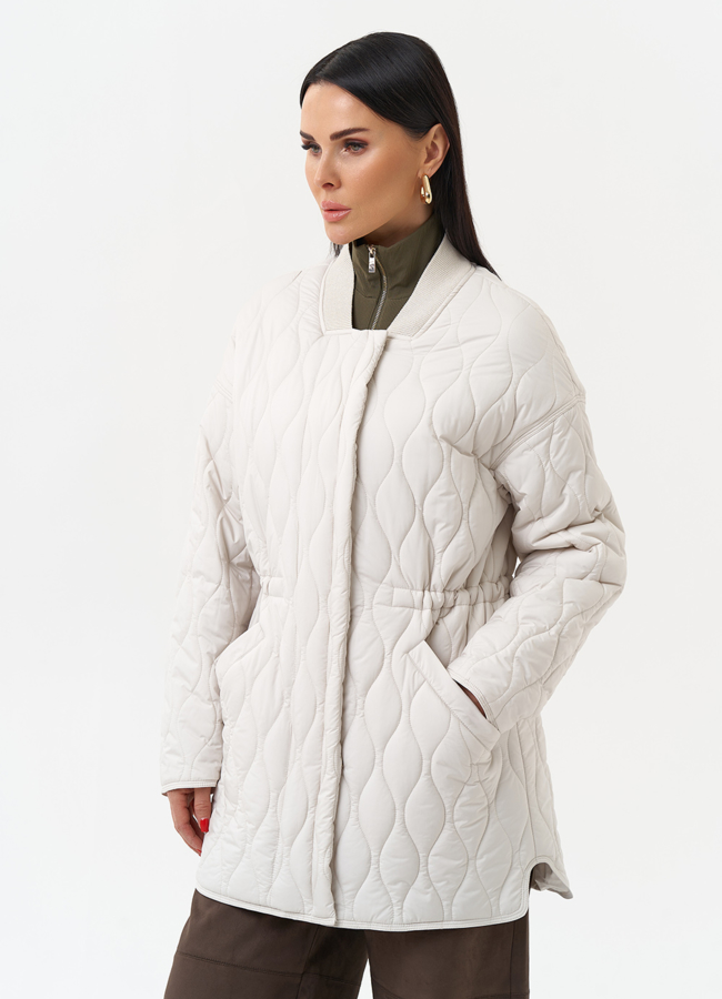 Женская утепленная куртка модель № 30018 универмаг малина