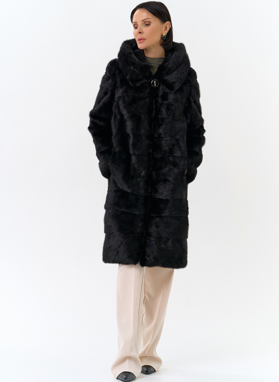 Шуба из норки